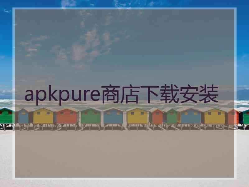 apkpure商店下载安装